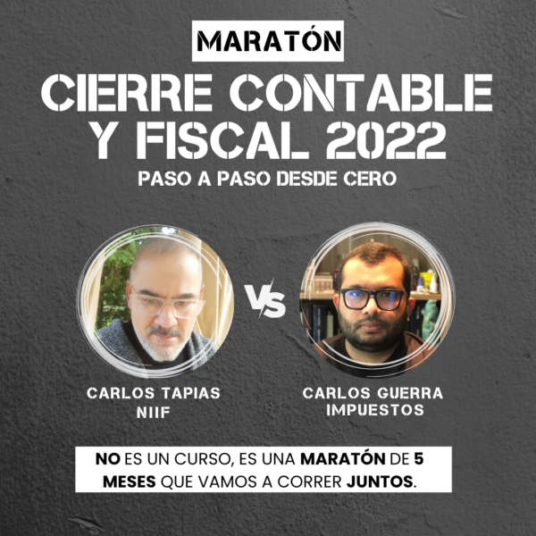 Enero: Maratón Cierre Contable y Tributario 2022-2023