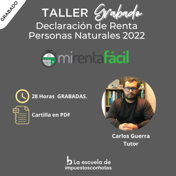 Grabado: Maratón Declaración de Renta Personas Naturales Periodo Gravable 2022