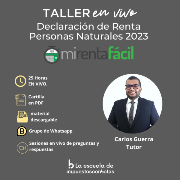 Maratón Declaración de Renta Personas Naturales Periodo Gravable 2023