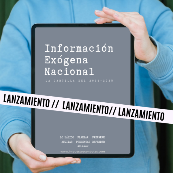Cartilla Online – Información Exógena del Periodo Gravable 2024 que se Envía en 2025. v1.0